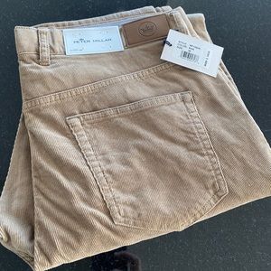 Peter Millar Khaki Corduroy Pants NWT